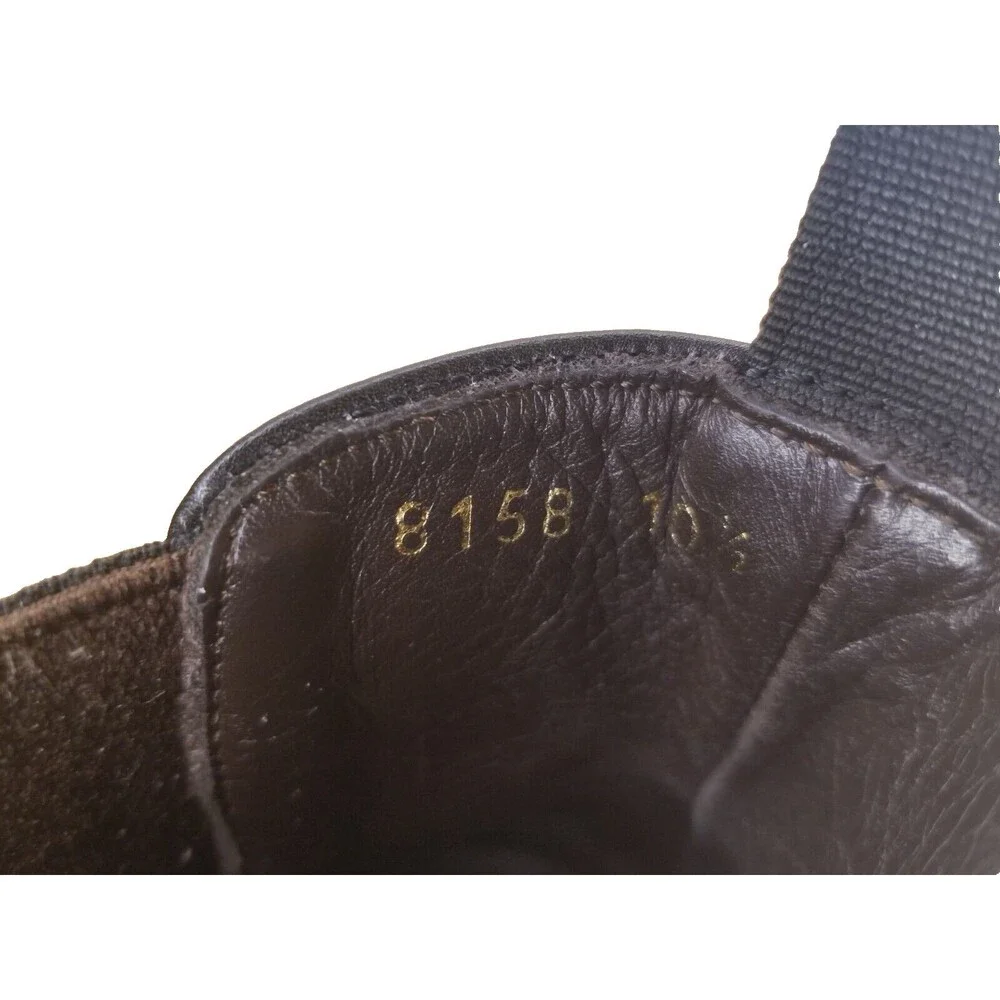 To Boot New York Men's Size 10.5 Adam Derrick 8158 Black Leather Dress Chelsea